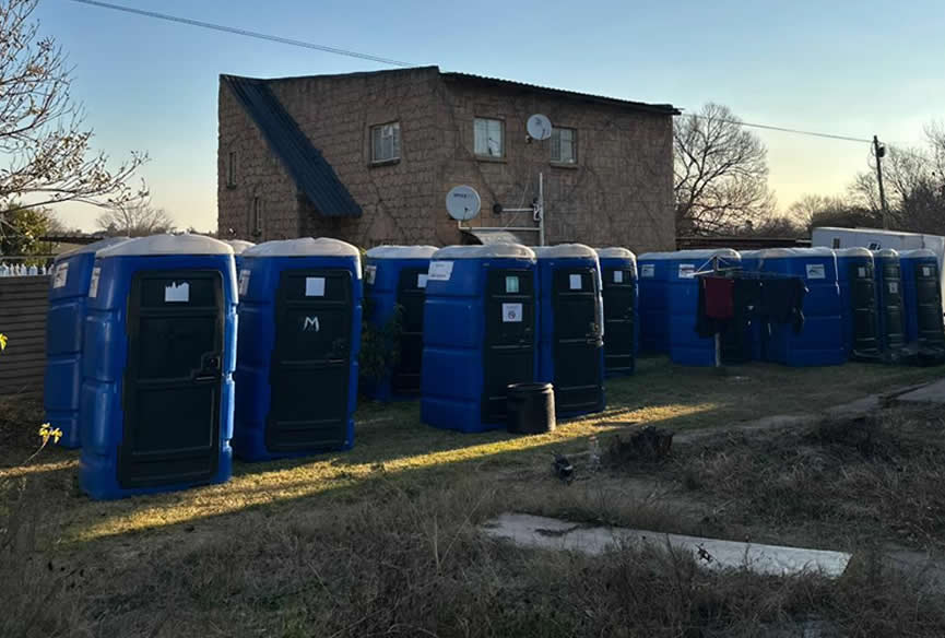 Portable Toilet hire in Kriel